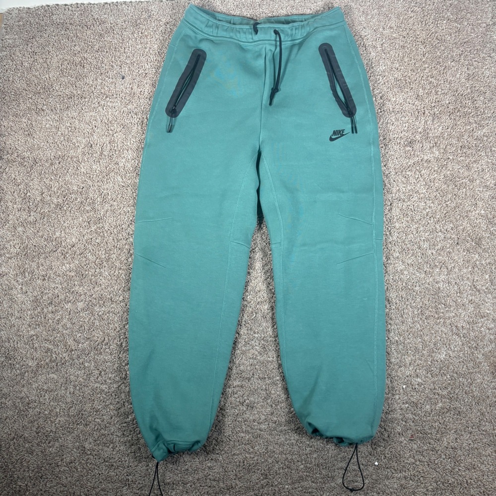 Nike Sportswear Tech Fleece Joggers Teal Green FB8012-361 Mens Medium